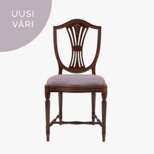 Hepplewhite-tuoli, uusi väri mohair 23 syreeni