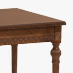 Kustavilainen sohvapöytä, väri amerikanpähkinä.