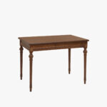 Kustavilainen sohvapöytä, väri amerikanpähkinä.