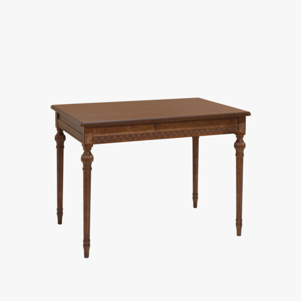 Kustavilainen sohvapöytä, väri amerikanpähkinä.