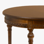 Kustavilainen sohvapöytä, väri amerikanpähkinä.