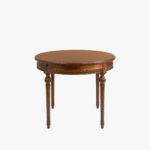 Kustavilainen sohvapöytä, väri amerikanpähkinä.