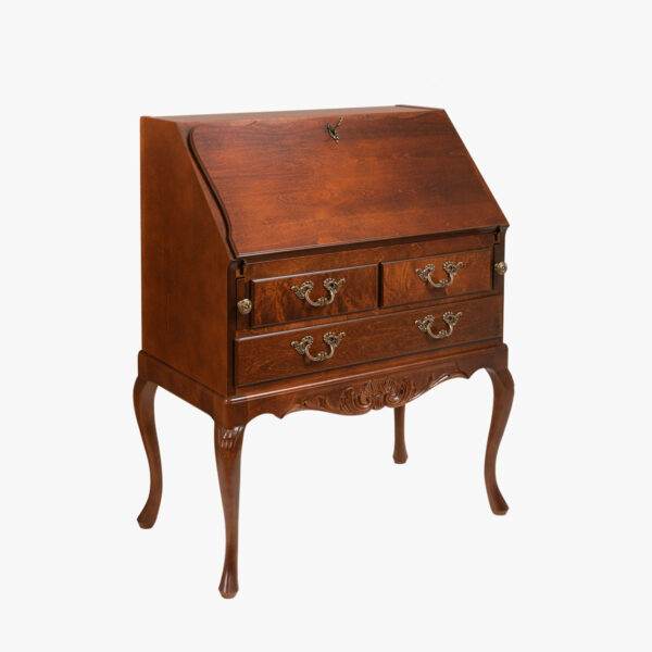 Talonpoikaisrokokoo klaffilipasto, väri mahonki.